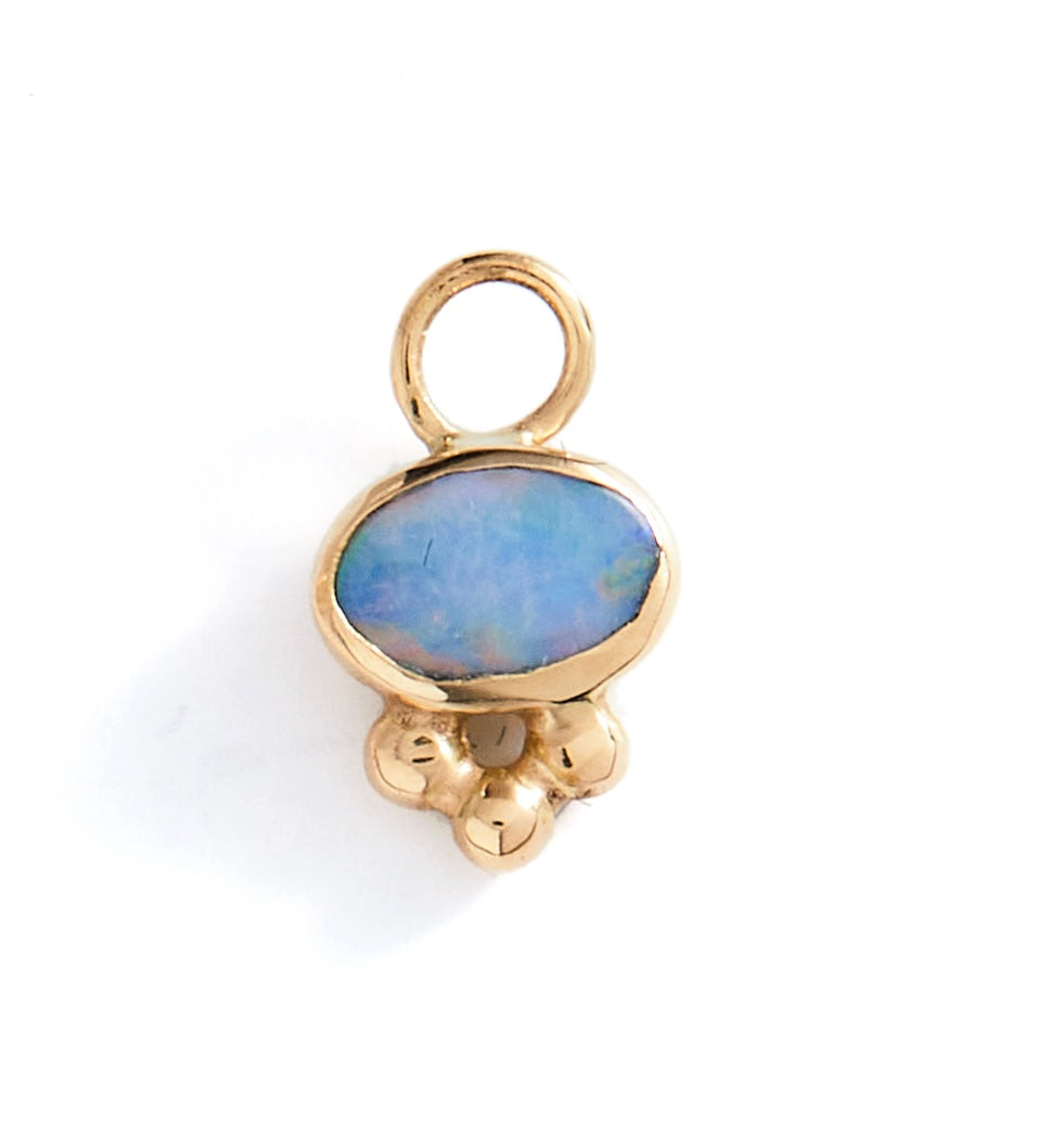 Opal Bubble Geo Charm