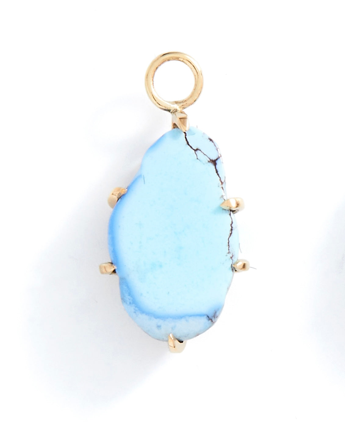 Turquoise Geo Charm