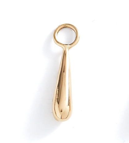 Long Gold Teardrop Geo Charms