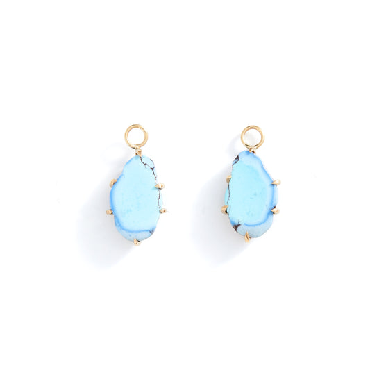 Turquoise Geo Charm