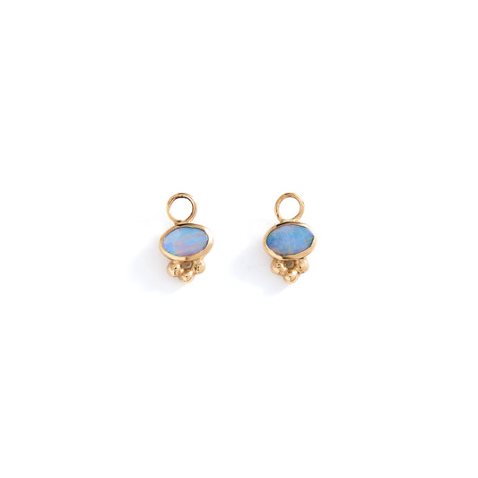 Opal Bubble Geo Charms