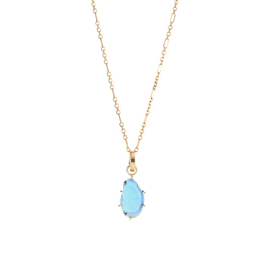 Turquoise Geo Charm